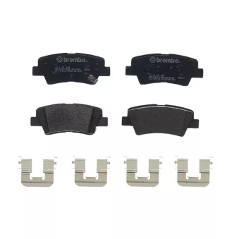 Jeu de 4 plaquettes de frein arrière BREMBO P 30 094