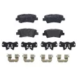 Jeu de 4 plaquettes de frein arrière BREMBO P 30 103 - Visuel 1