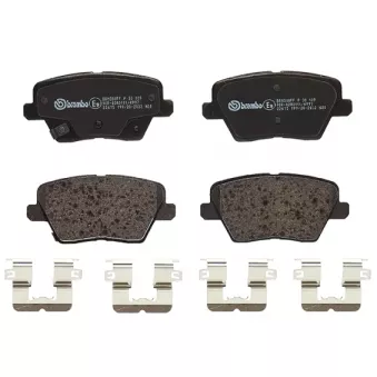 Jeu de 4 plaquettes de frein arrière BREMBO P 30 109