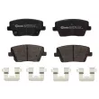 Jeu de 4 plaquettes de frein arrière BREMBO P 30 112 - Visuel 1