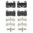 Jeu de 4 plaquettes de frein avant BREMBO P 30 113 - Visuel 1