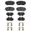 Jeu de 4 plaquettes de frein avant BREMBO P 30 115 - Visuel 1