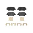 Jeu de 4 plaquettes de frein avant BREMBO P 30 125 - Visuel 1