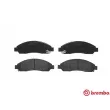 Jeu de 4 plaquettes de frein avant BREMBO P 34 005 - Visuel 1