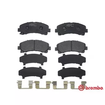 Jeu de 4 plaquettes de frein avant BREMBO P 34 007