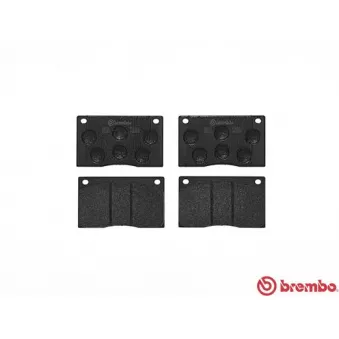 Jeu de 4 plaquettes de frein avant BREMBO P 36 003