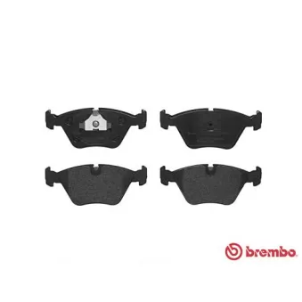 Jeu de 4 plaquettes de frein avant BREMBO