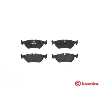 Jeu de 4 plaquettes de frein arrière BREMBO P 36 008
