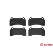 Jeu de 4 plaquettes de frein avant BREMBO P 36 014 - Visuel 1
