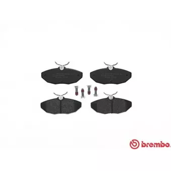 Jeu de 4 plaquettes de frein arrière BREMBO P 36 015