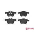 Jeu de 4 plaquettes de frein avant BREMBO P 36 019 - Visuel 1