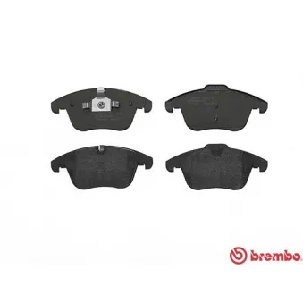 Jeu de 4 plaquettes de frein avant BREMBO P 36 022