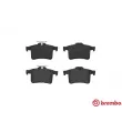 Jeu de 4 plaquettes de frein arrière BREMBO P 36 026 - Visuel 1