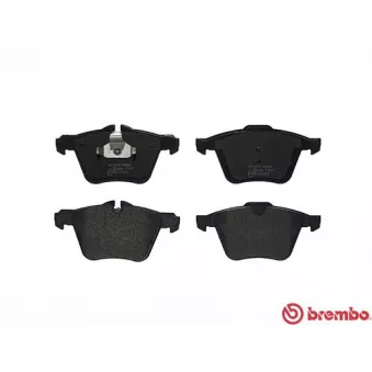 Jeu de 4 plaquettes de frein avant BREMBO