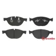 Jeu de 4 plaquettes de frein avant BREMBO P 36 029 - Visuel 1