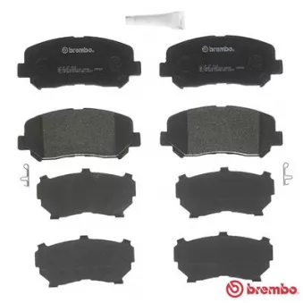Jeu de 4 plaquettes de frein avant BREMBO P 37 019