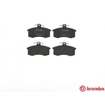Jeu de 4 plaquettes de frein avant BREMBO P 41 003