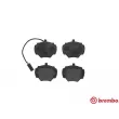 Jeu de 4 plaquettes de frein arrière BREMBO P 44 003 - Visuel 1