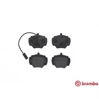 Jeu de 4 plaquettes de frein arrière BREMBO P 44 003