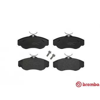 Jeu de 4 plaquettes de frein avant BREMBO P 44 008