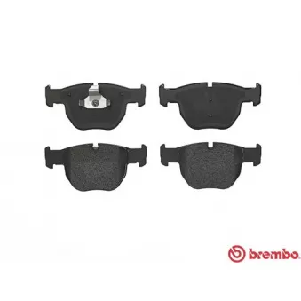 Jeu de 4 plaquettes de frein avant BREMBO
