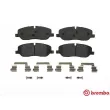 Jeu de 4 plaquettes de frein avant BREMBO P 44 014 - Visuel 1