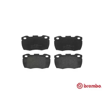 Jeu de 4 plaquettes de frein avant BREMBO P 44 015
