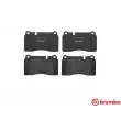 Jeu de 4 plaquettes de frein avant BREMBO P 44 018 - Visuel 1
