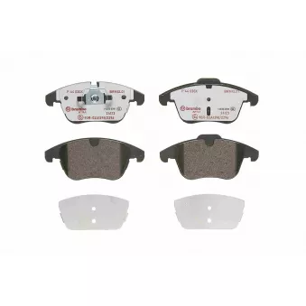 Jeu de 4 plaquettes de frein avant BREMBO P 44 020X