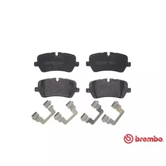 Jeu de 4 plaquettes de frein arrière BREMBO P 44 021