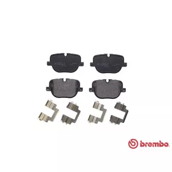 Jeu de 4 plaquettes de frein arrière BREMBO P 44 025