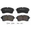 Jeu de 4 plaquettes de frein avant BREMBO P 44 028 - Visuel 1