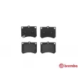 Jeu de 4 plaquettes de frein avant BREMBO P 49 011 - Visuel 1