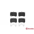 Jeu de 4 plaquettes de frein avant BREMBO P 49 016 - Visuel 1