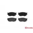 Jeu de 4 plaquettes de frein avant BREMBO P 49 026 - Visuel 1