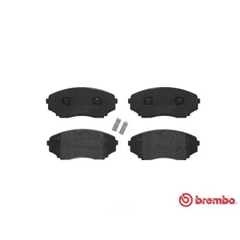 Jeu de 4 plaquettes de frein avant BREMBO P 49 028