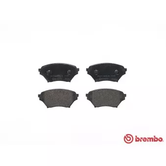 Jeu de 4 plaquettes de frein avant BREMBO