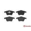 Jeu de 4 plaquettes de frein avant BREMBO P 49 038 - Visuel 1