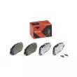 Jeu de 4 plaquettes de frein avant BREMBO P 49 045X - Visuel 1