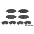 Jeu de 4 plaquettes de frein arrière BREMBO P 49 053 - Visuel 1