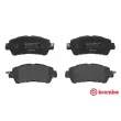 Jeu de 4 plaquettes de frein avant BREMBO P 49 055 - Visuel 1