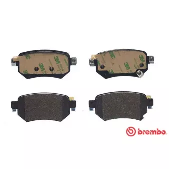 Jeu de 4 plaquettes de frein arrière BREMBO P 49 059