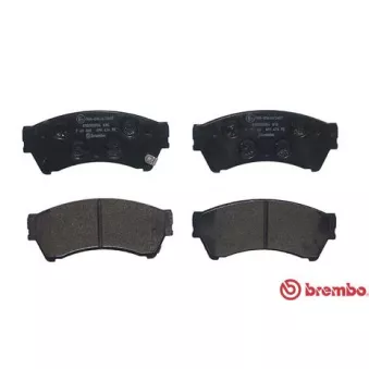 Jeu de 4 plaquettes de frein avant BREMBO P 49 060