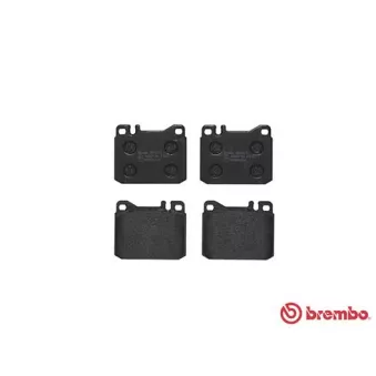 Jeu de 4 plaquettes de frein avant BREMBO P 50 004