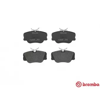 Jeu de 4 plaquettes de frein avant BREMBO P 50 008