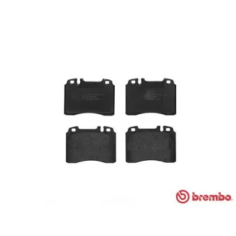 Jeu de 4 plaquettes de frein avant BREMBO