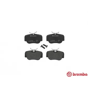 Jeu de 4 plaquettes de frein avant BREMBO P 50 011