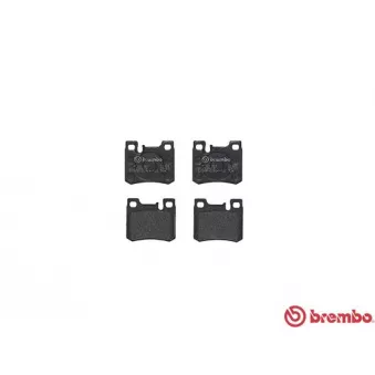 Jeu de 4 plaquettes de frein arrière BREMBO P 50 012