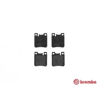 Jeu de 4 plaquettes de frein arrière BREMBO P 50 017