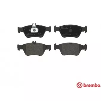 Jeu de 4 plaquettes de frein avant BREMBO P 50 023